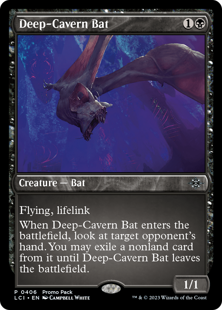 Deep-Cavern Bat (0406) (Promo Pack)