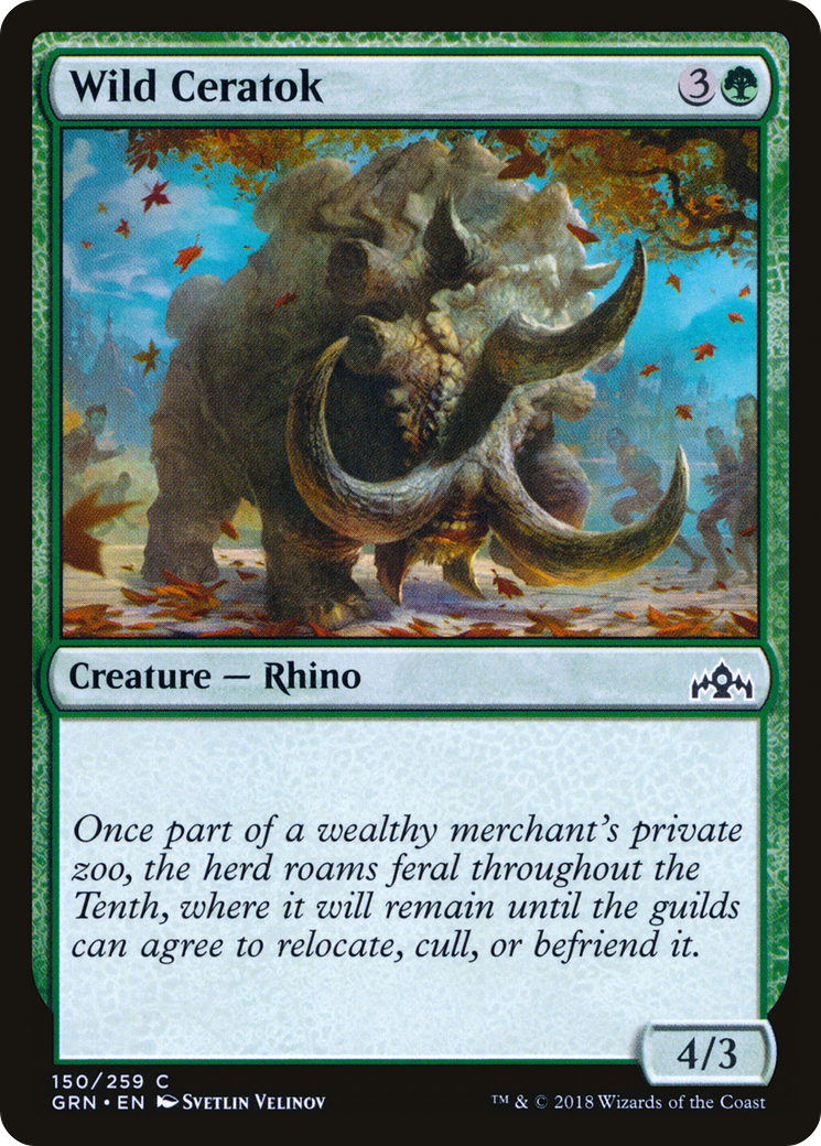 Wild Ceratok - Foil