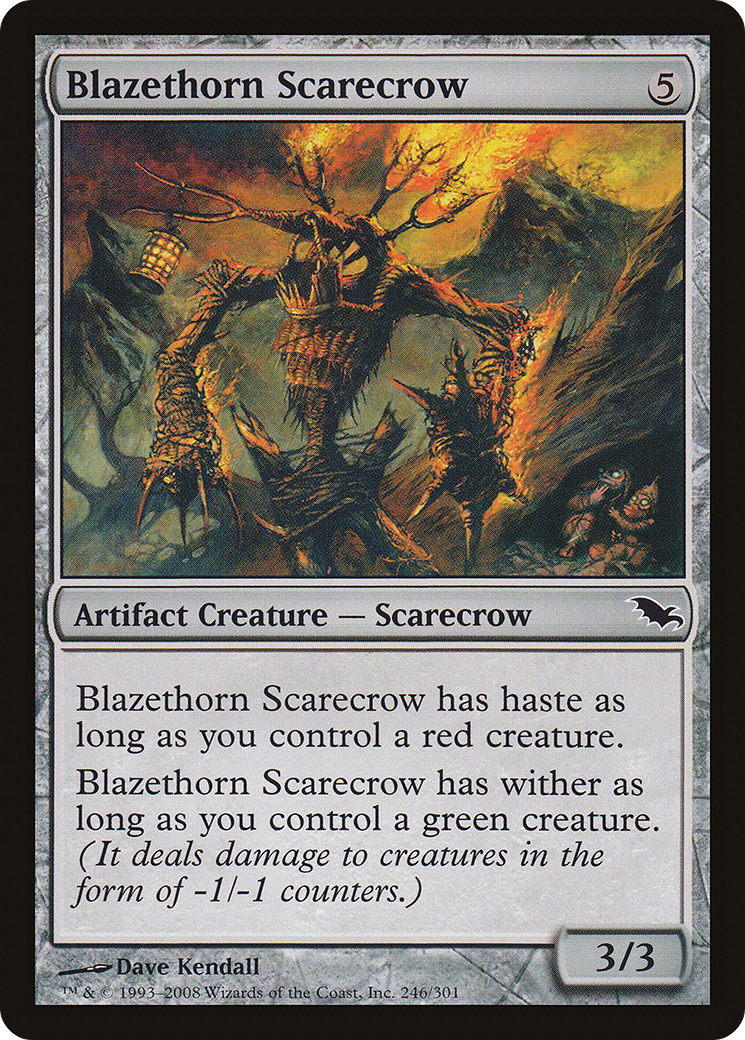 Blazethorn Scarecrow - Foil