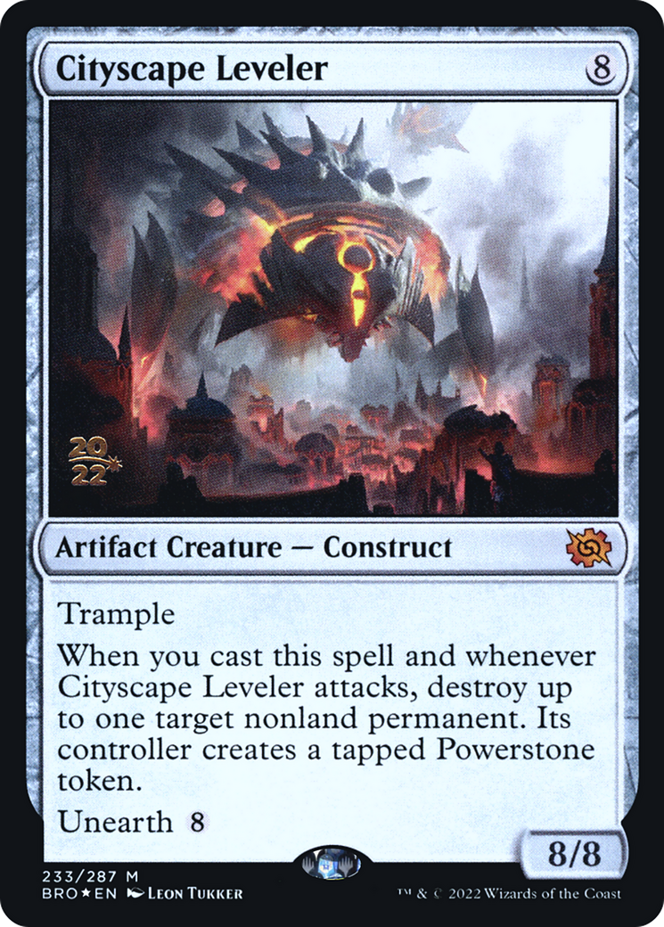 Cityscape Leveler (233) (Prerelease) - Foil