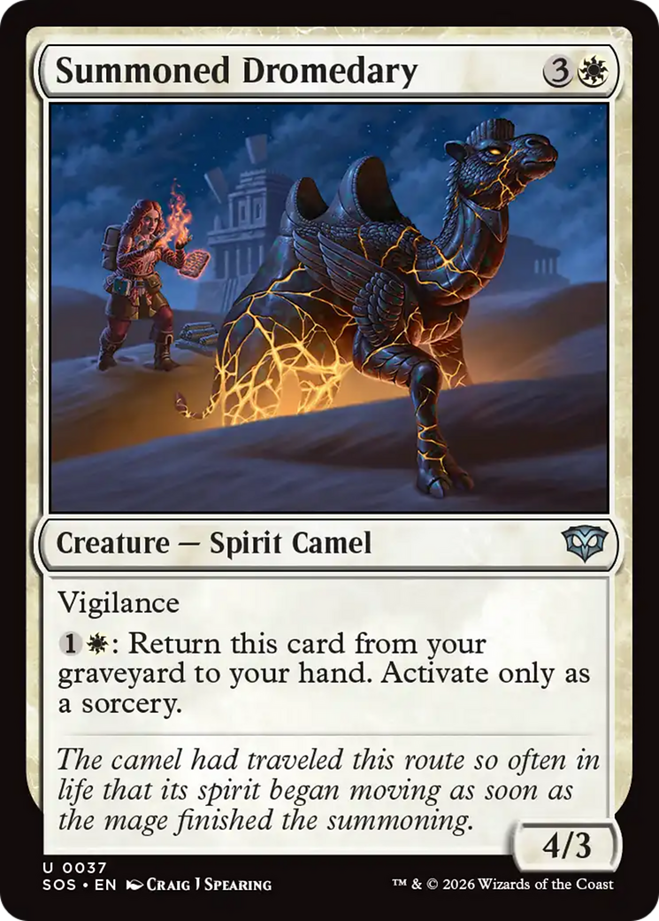 Summoned Dromedary (SOS) - Foil