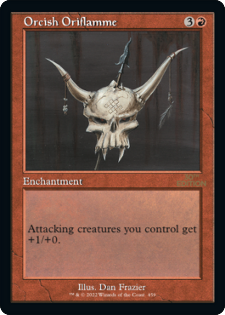 Orcish Oriflamme (Retro Frame)
