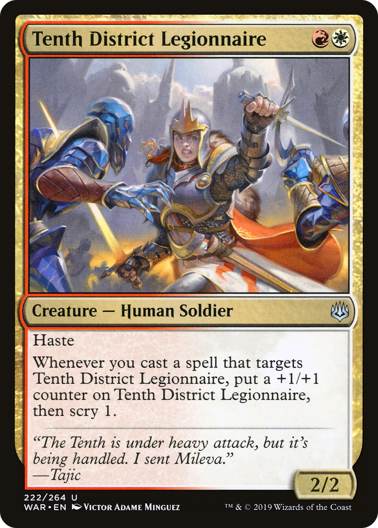 Tenth District Legionnaire - Foil