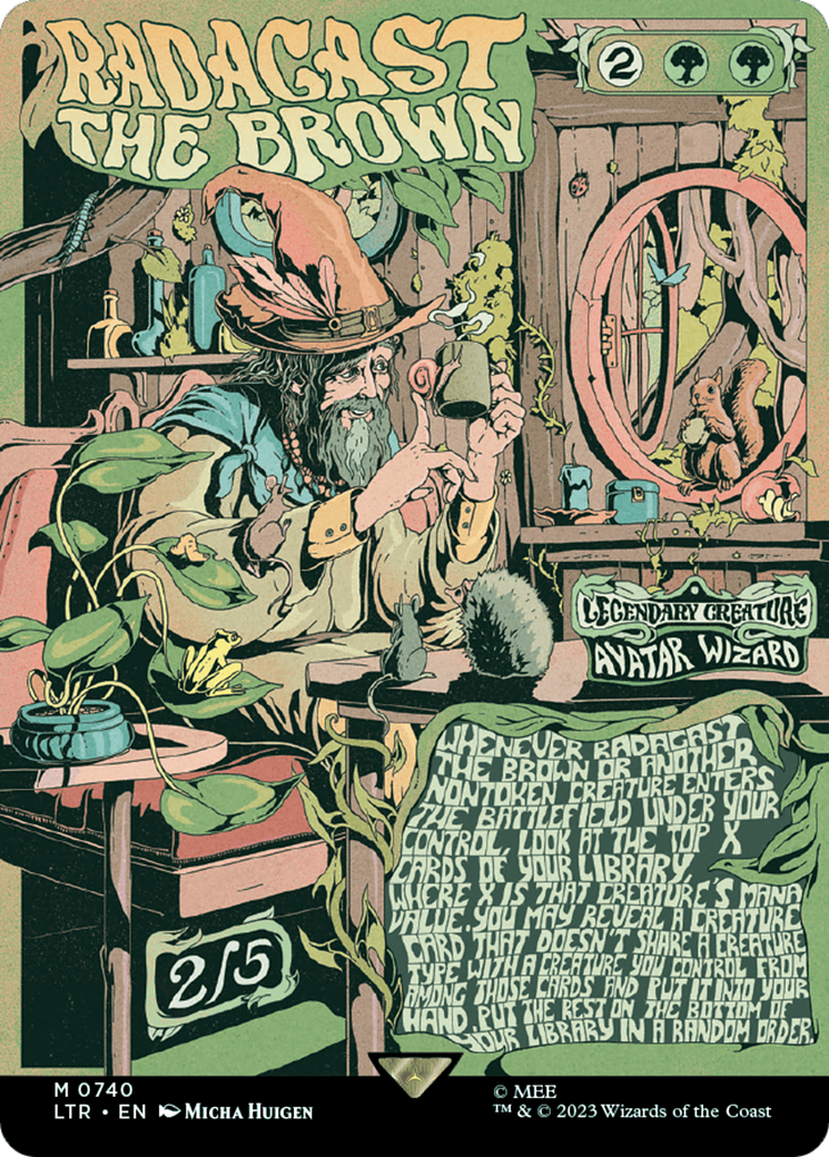 Radagast the Brown (0740) (Borderless)