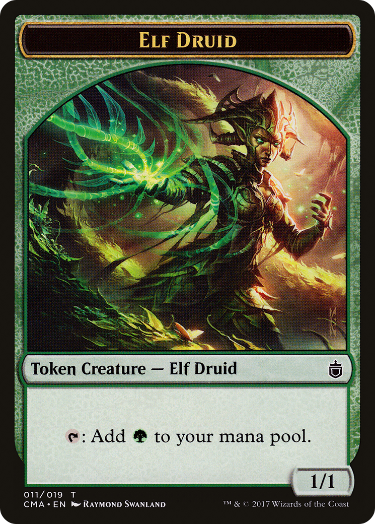 Elf Druid Token (011)