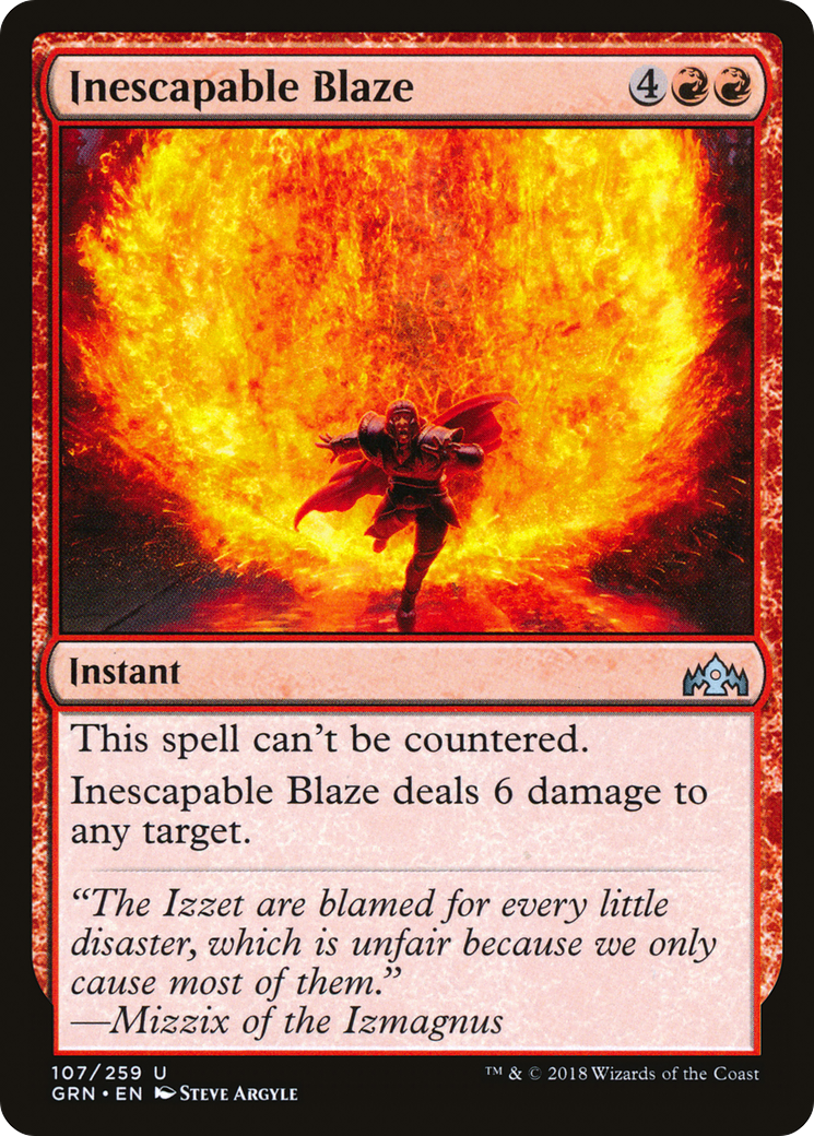 Inescapable Blaze - Foil