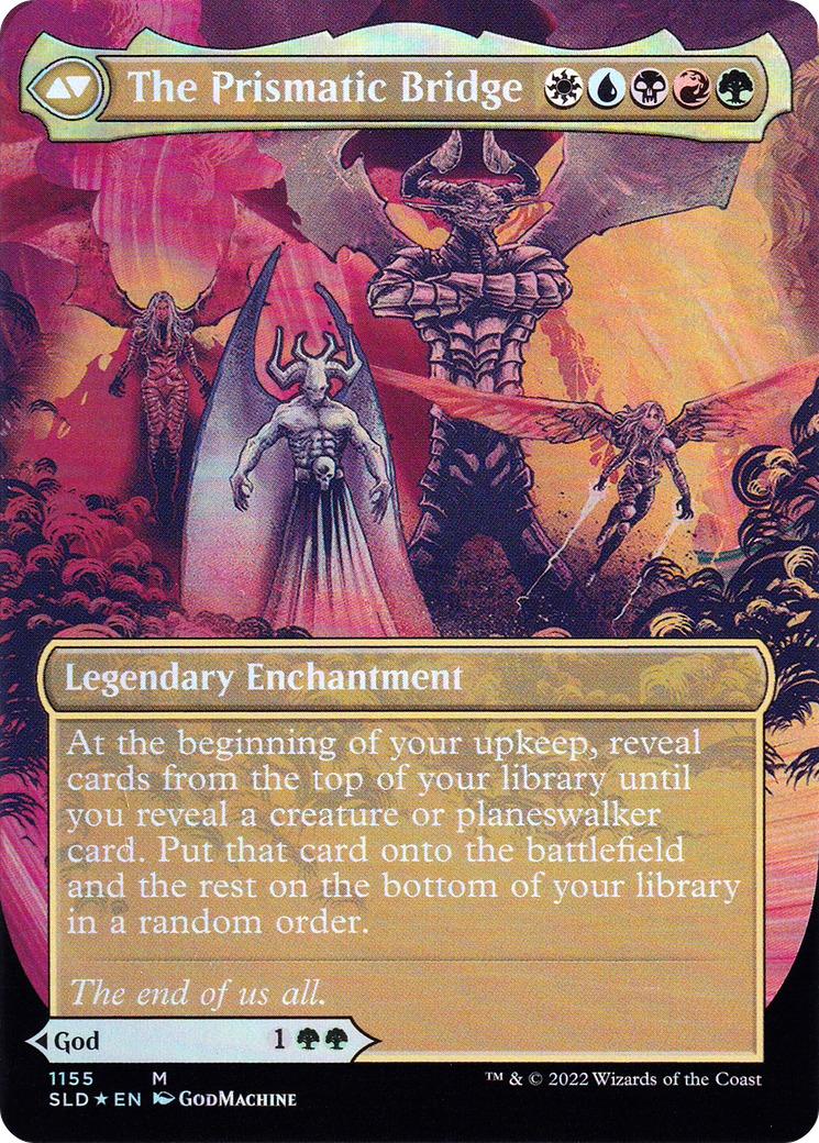 Esika, God of the Tree // The Prismatic Bridge (1155) (Borderless) (SLD) - Foil