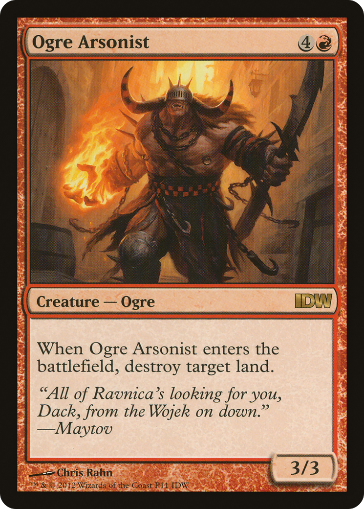 Ogre Arsonist (P11) (IDW)