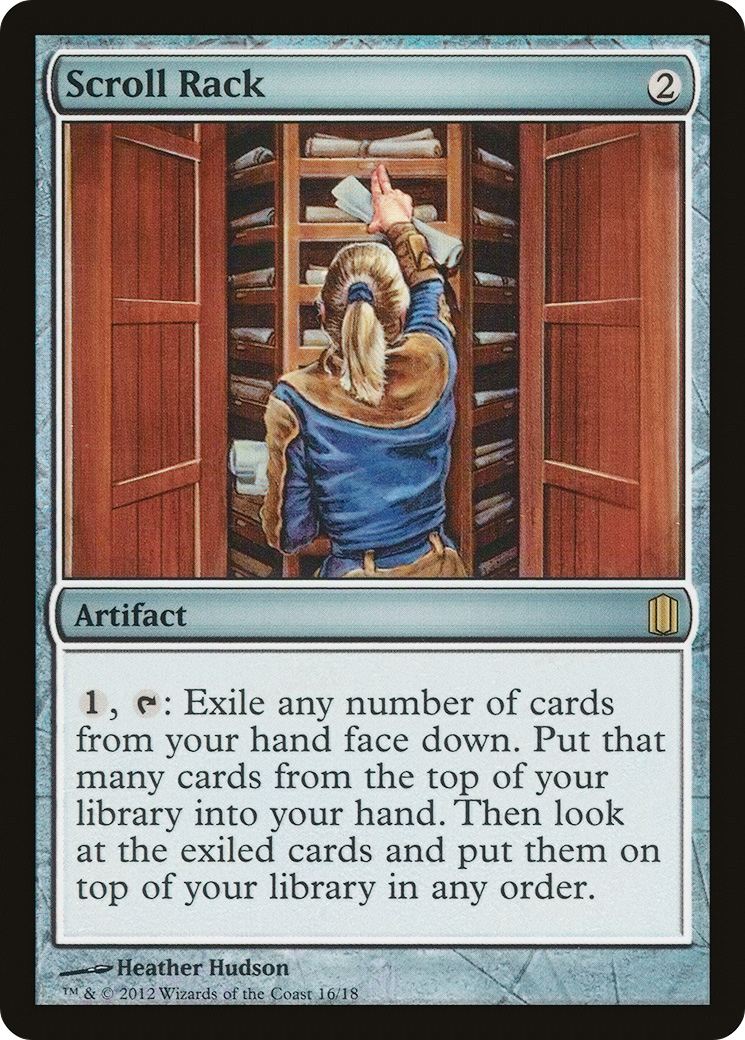 Scroll Rack - Foil
