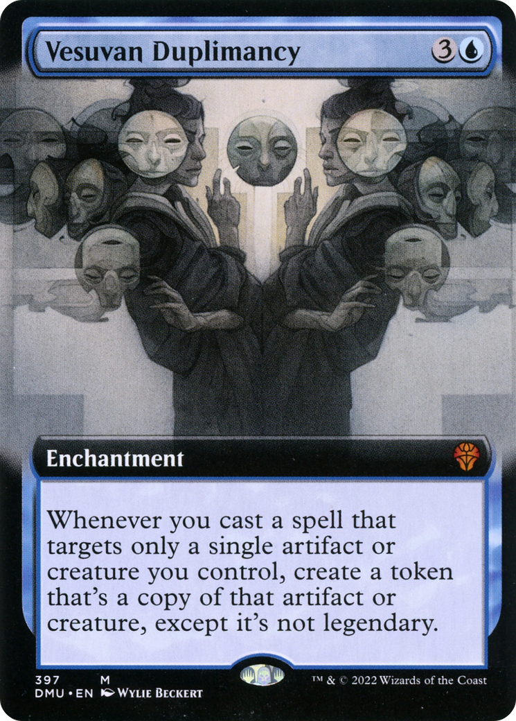 Vesuvan Duplimancy (397) (Extended Art)
