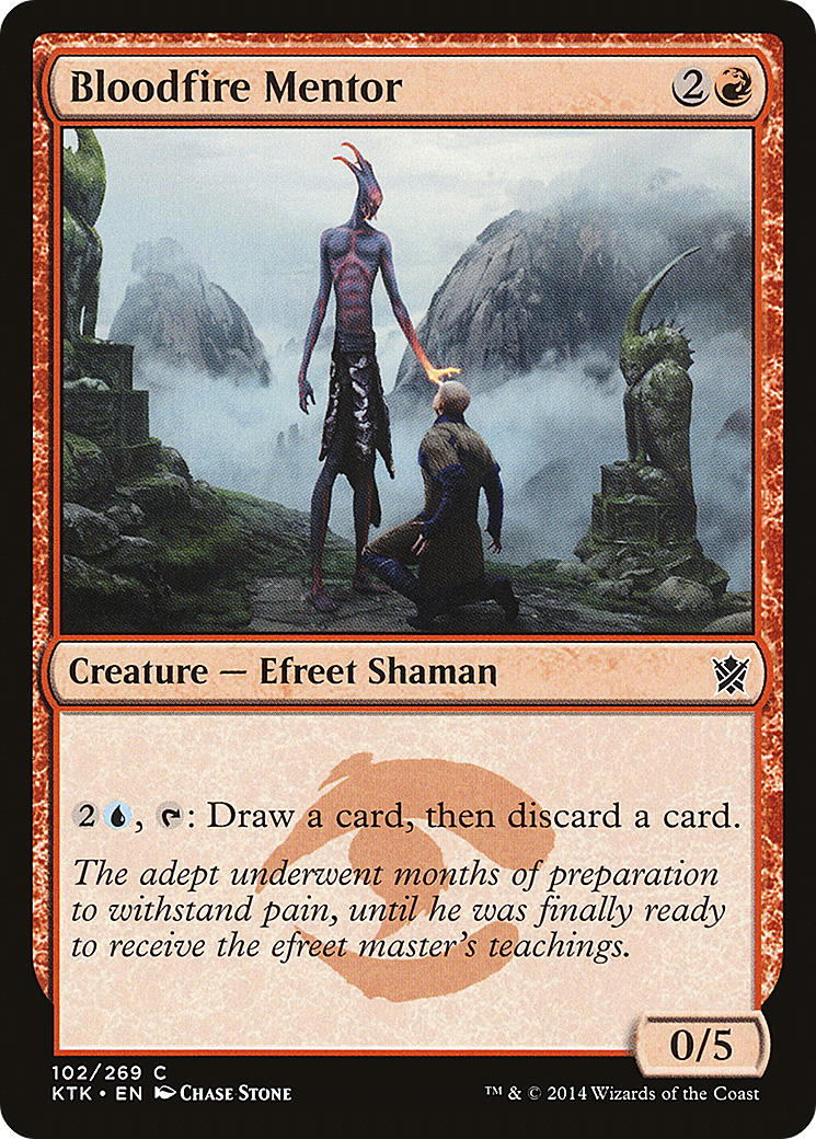 Bloodfire Mentor - Foil