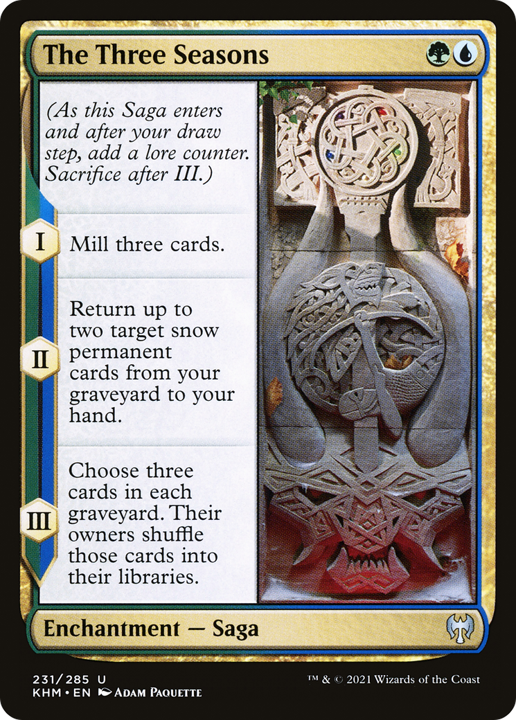 The Three Seasons - Foil