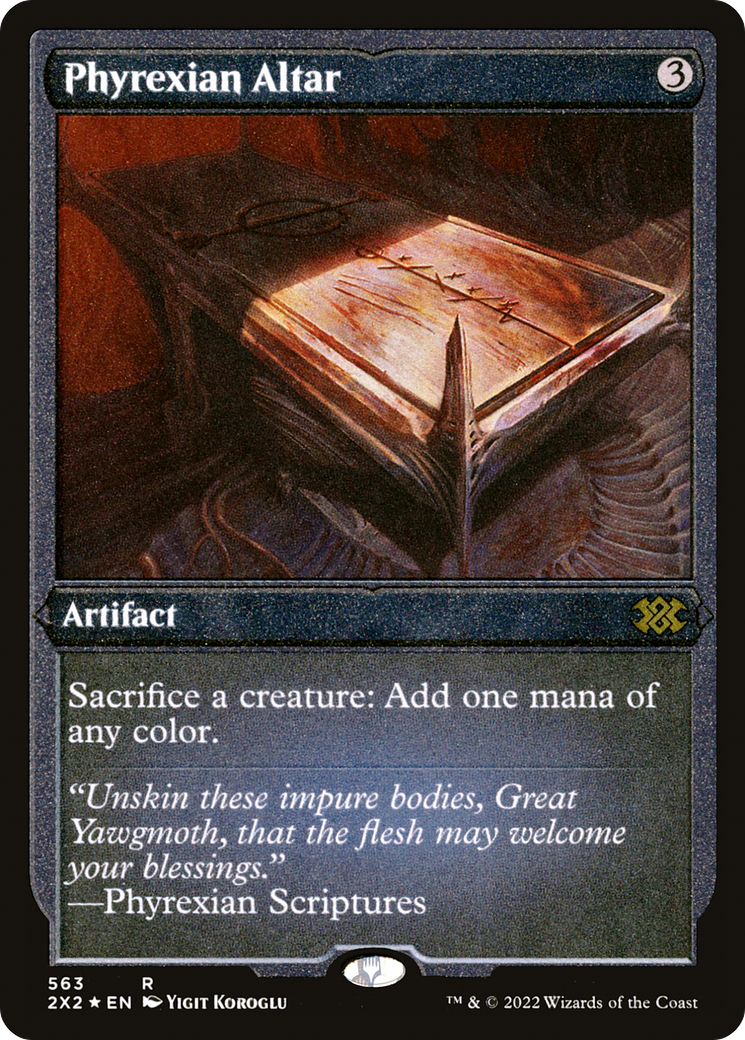 Phyrexian Altar - Foil Etched