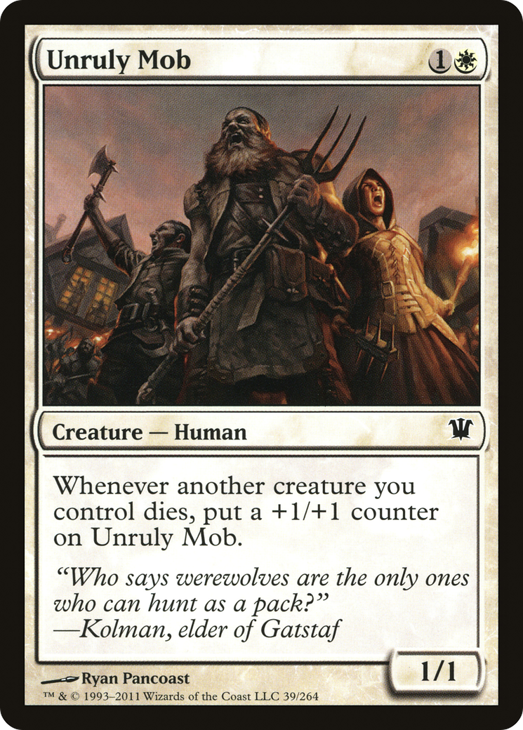 Unruly Mob - Foil