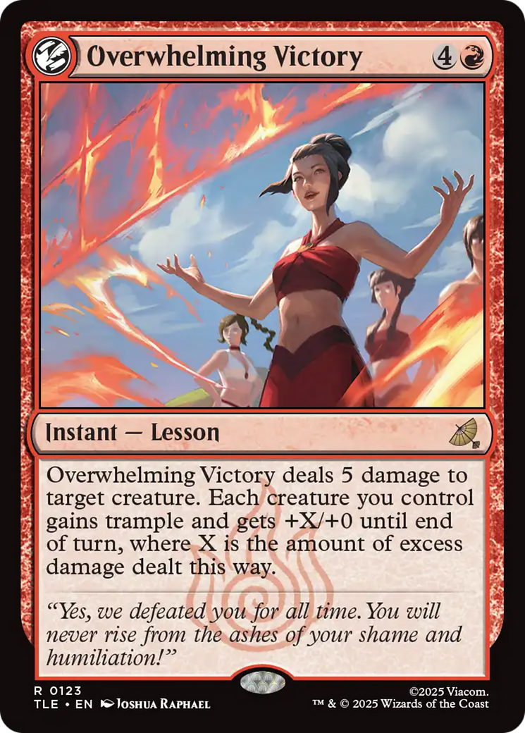 Overwhelming Victory - Foil tle
