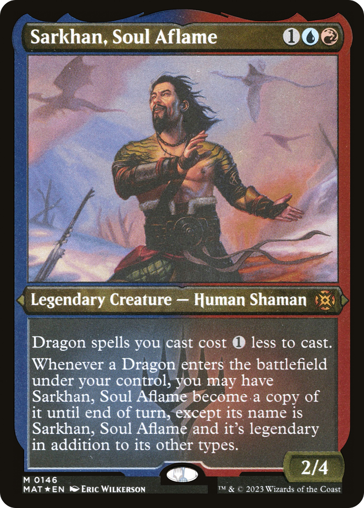 Sarkhan, Soul Aflame (0146) - Foil Etched