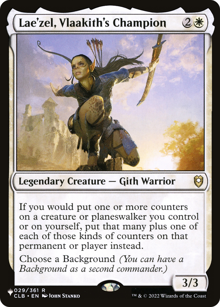 Lae'zel, Vlaakith's Champion (CLB-29) (PLST)