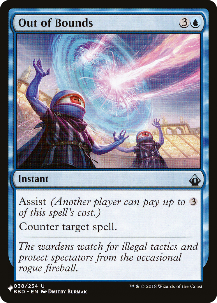 Out of Bounds (BBD-38) (PLST)
