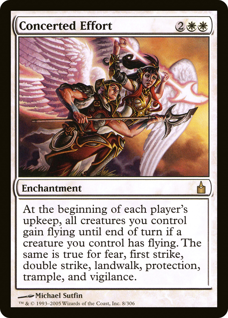 Concerted Effort - Foil