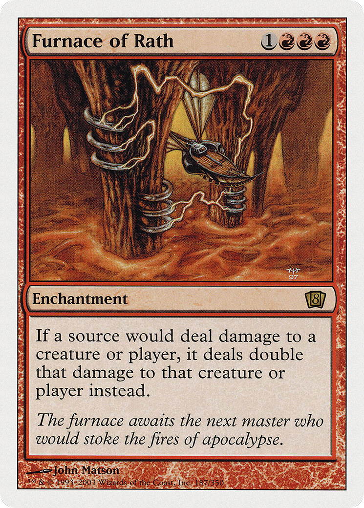 Furnace of Rath (8th Edition) (Oversized) (Box Topper Promo) (O8TH)