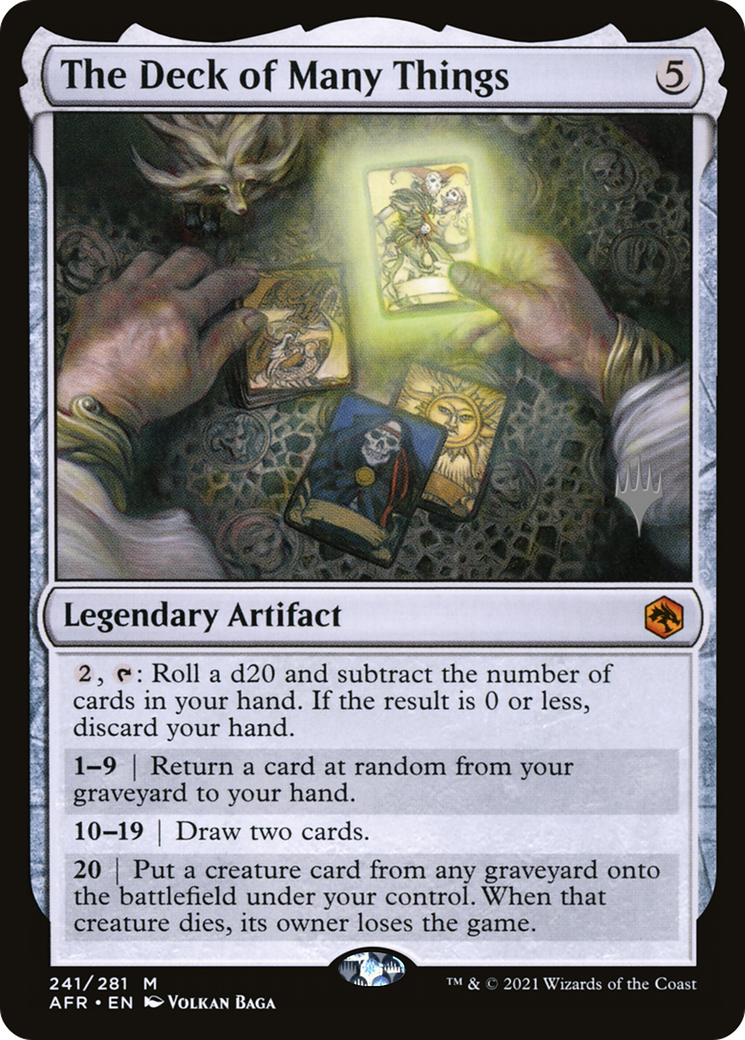 The Deck of Many Things (241) (Promo Pack)