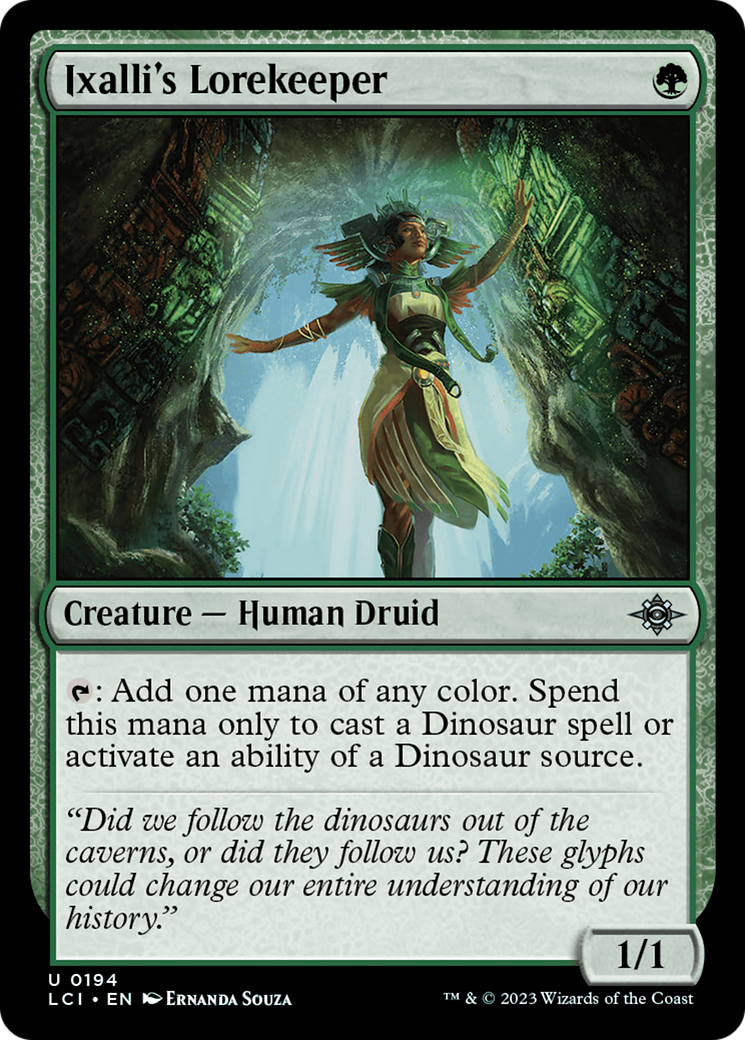 Ixalli's Lorekeeper - Foil