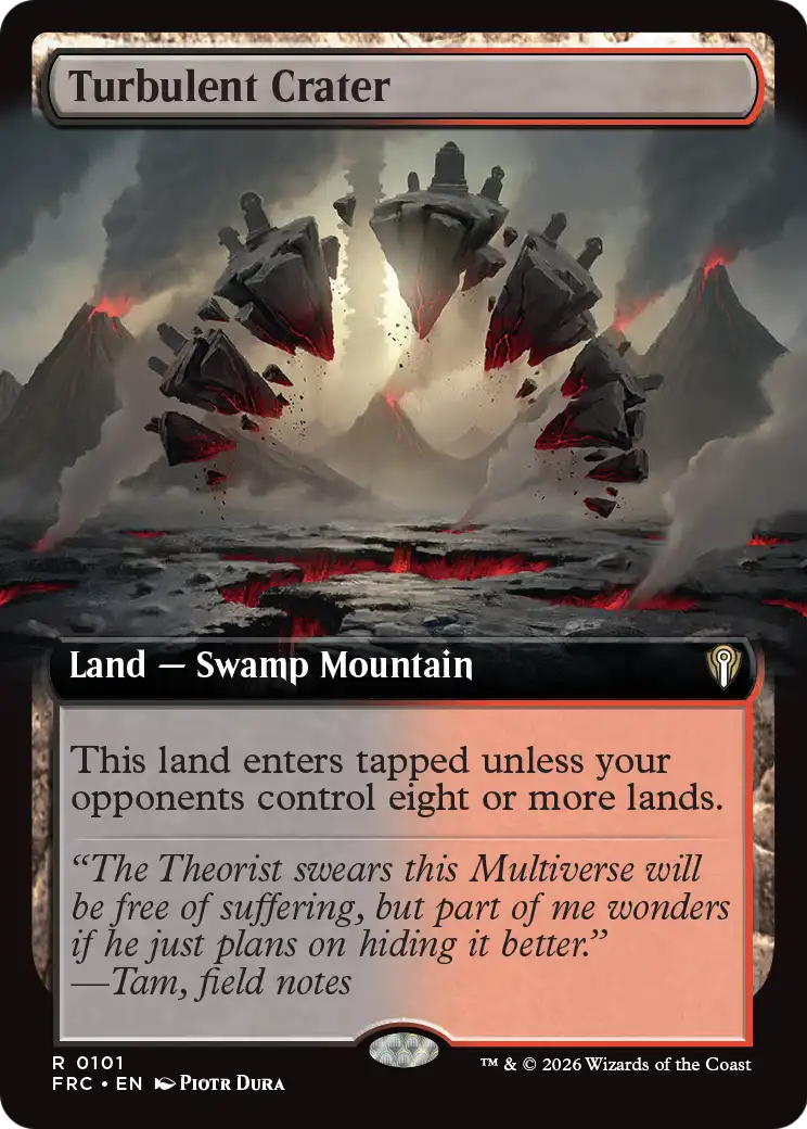 Turbulent Crater (0101) (Extended Art) (FRC)