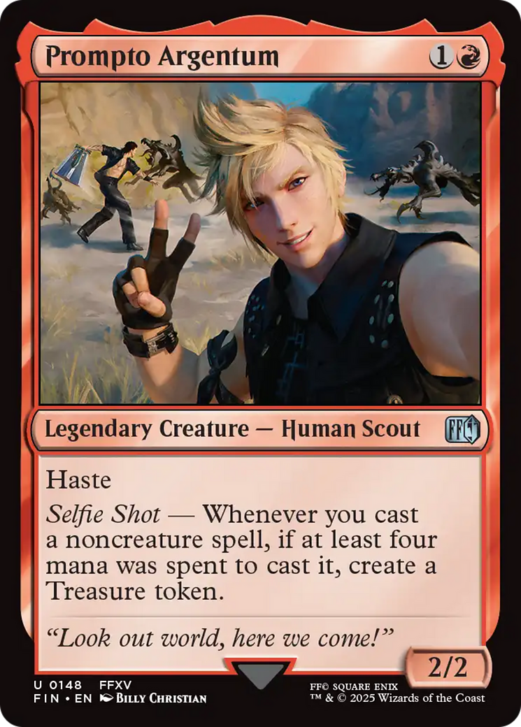 Prompto Argentum - Foil