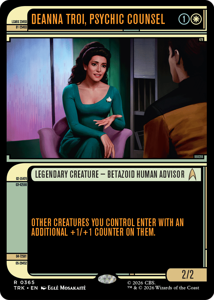 Deanna Troi, Psychic Counsel (0365) (Showcase) (TRK) - Foil