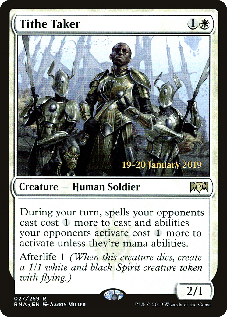 Tithe Taker (027) (Prerelease) - Foil