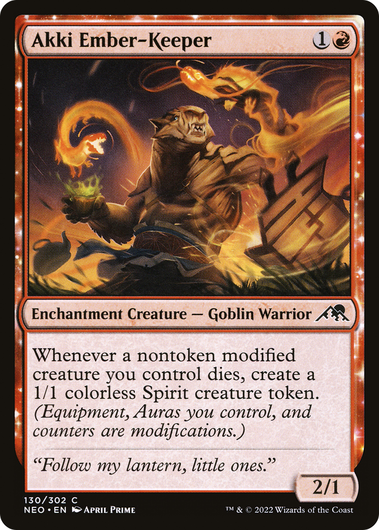 Akki Ember-Keeper - Foil