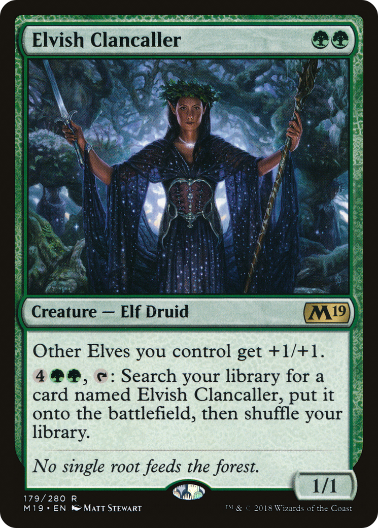 Elvish Clancaller - Foil