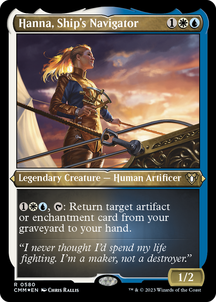 Hanna, Ship's Navigator (0580) - Foil Etched