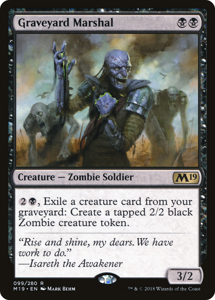 Graveyard Marshal - Foil