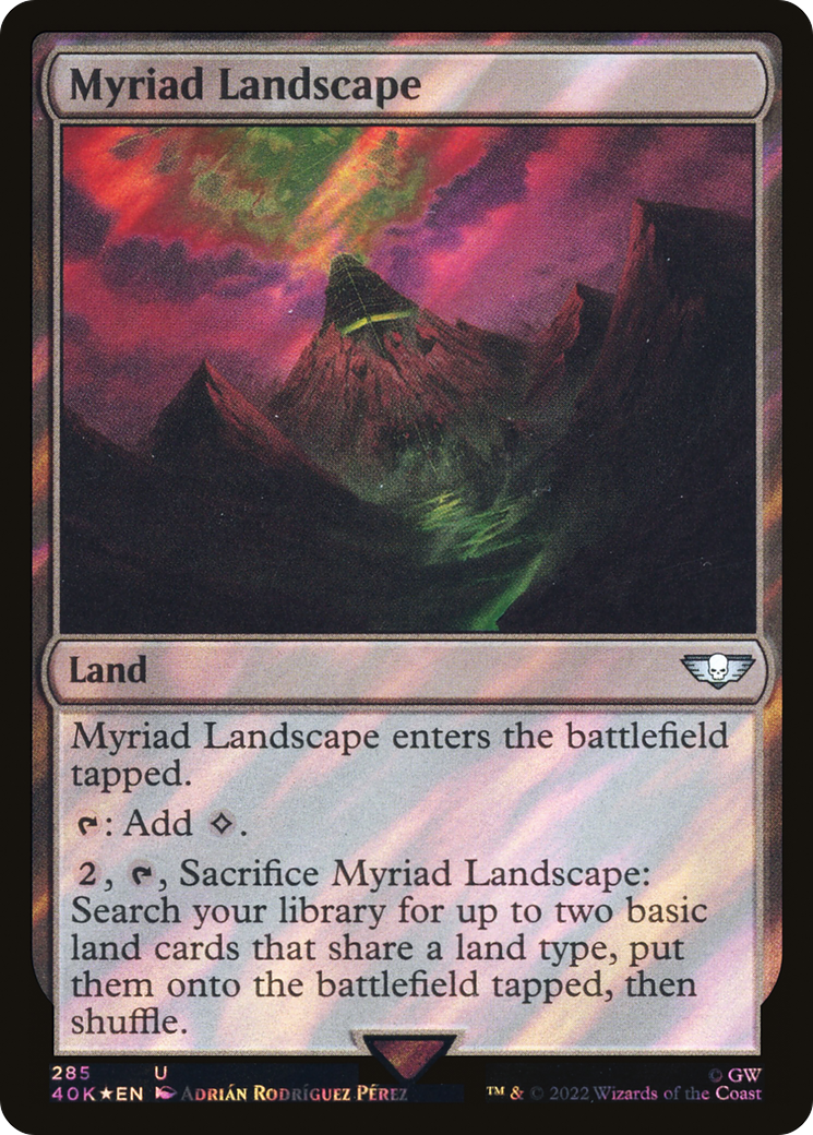 Myriad Landscape - Surge Foil