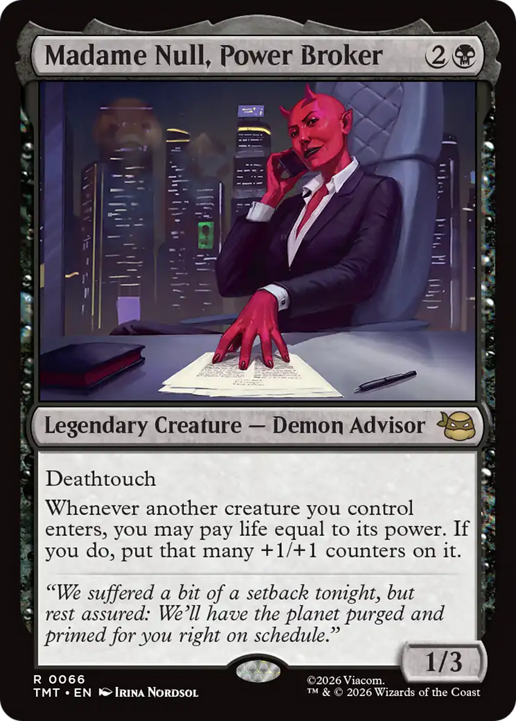 Madame Null, Power Broker (TMT) - Foil