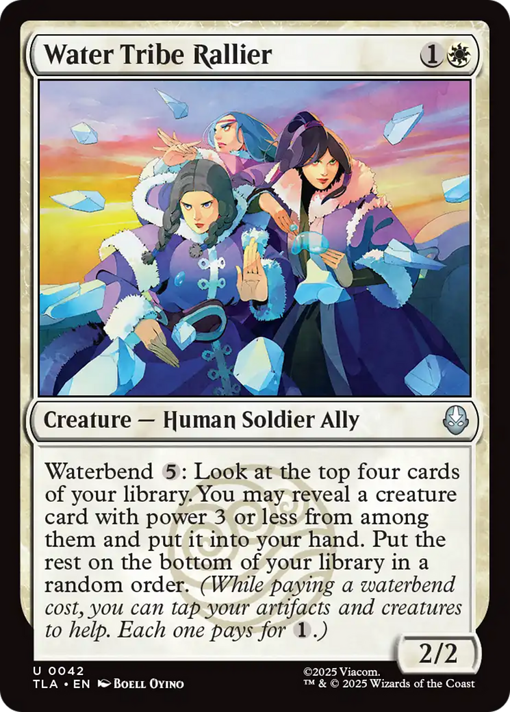 Water Tribe Rallier - Foil tla