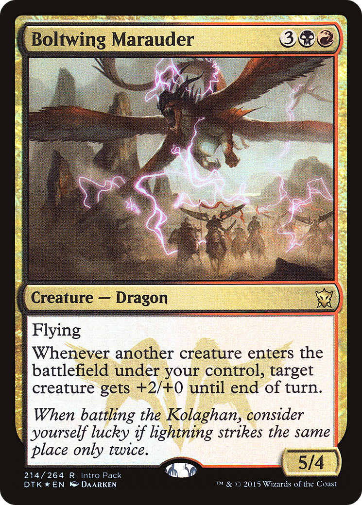 Boltwing Marauder (214) (Intro Pack) - Foil