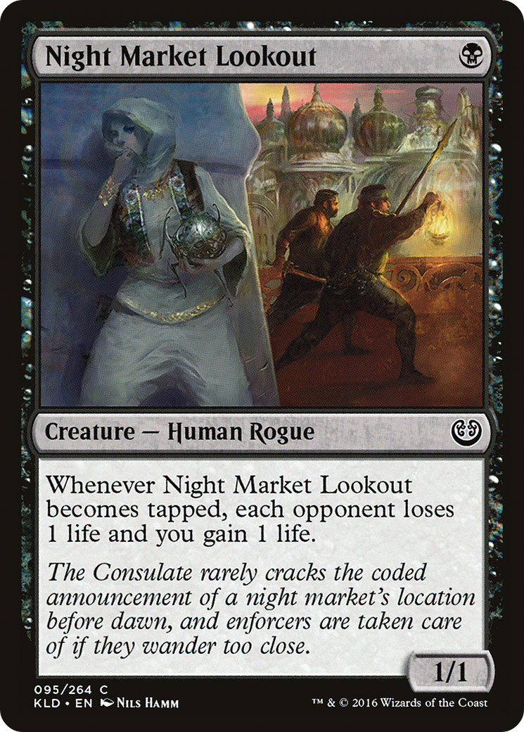 Night Market Lookout - Foil
