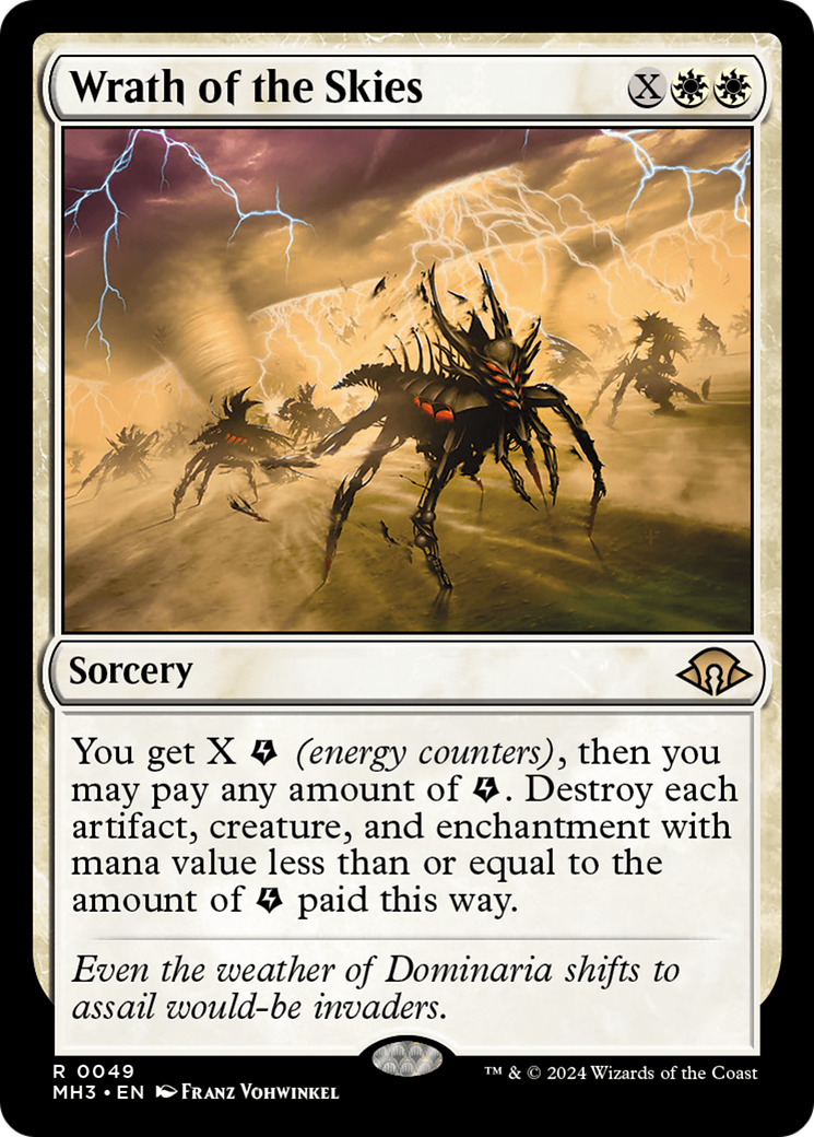 Wrath of the Skies - Foil
