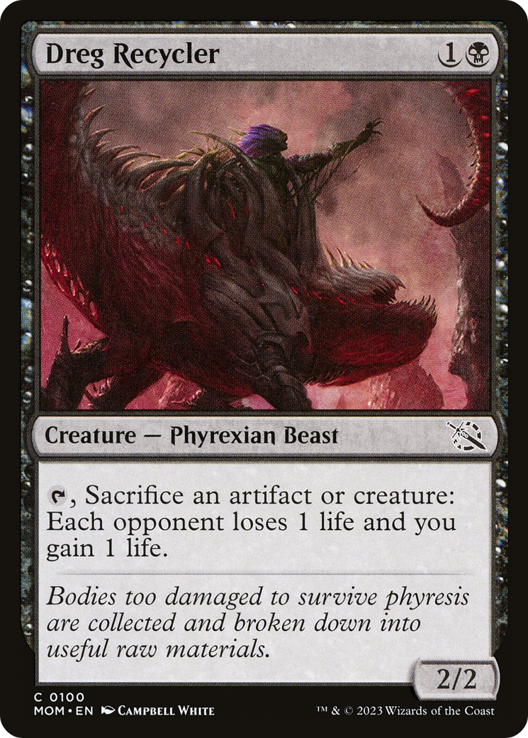 Dreg Recycler - Foil