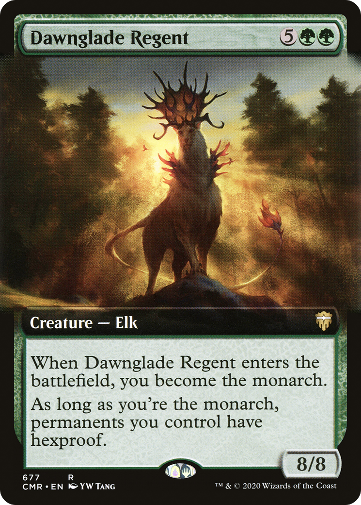 Dawnglade Regent (677) (Extended Art) - Foil