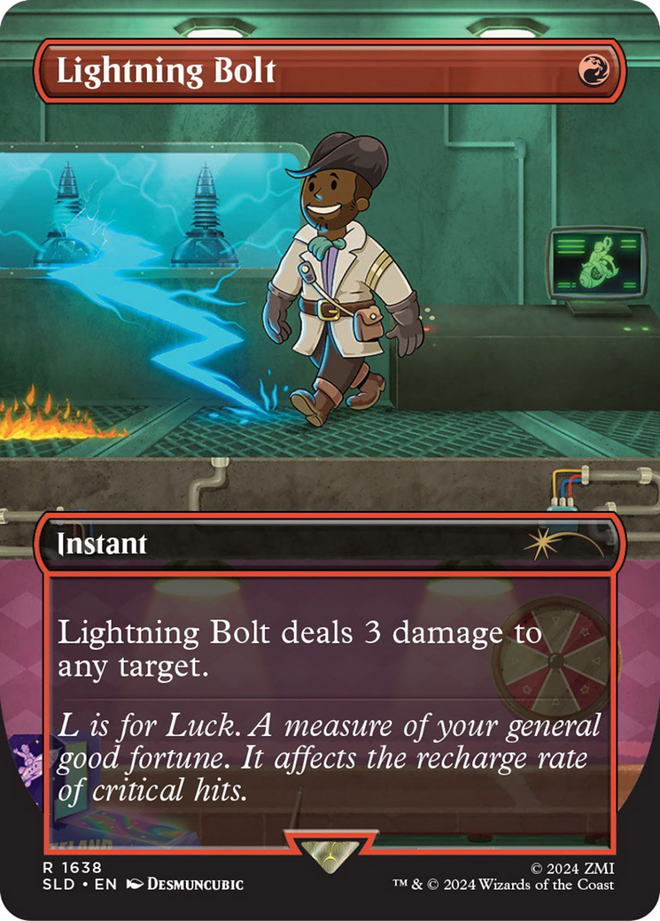 Lightning Bolt (1638) (Borderless)