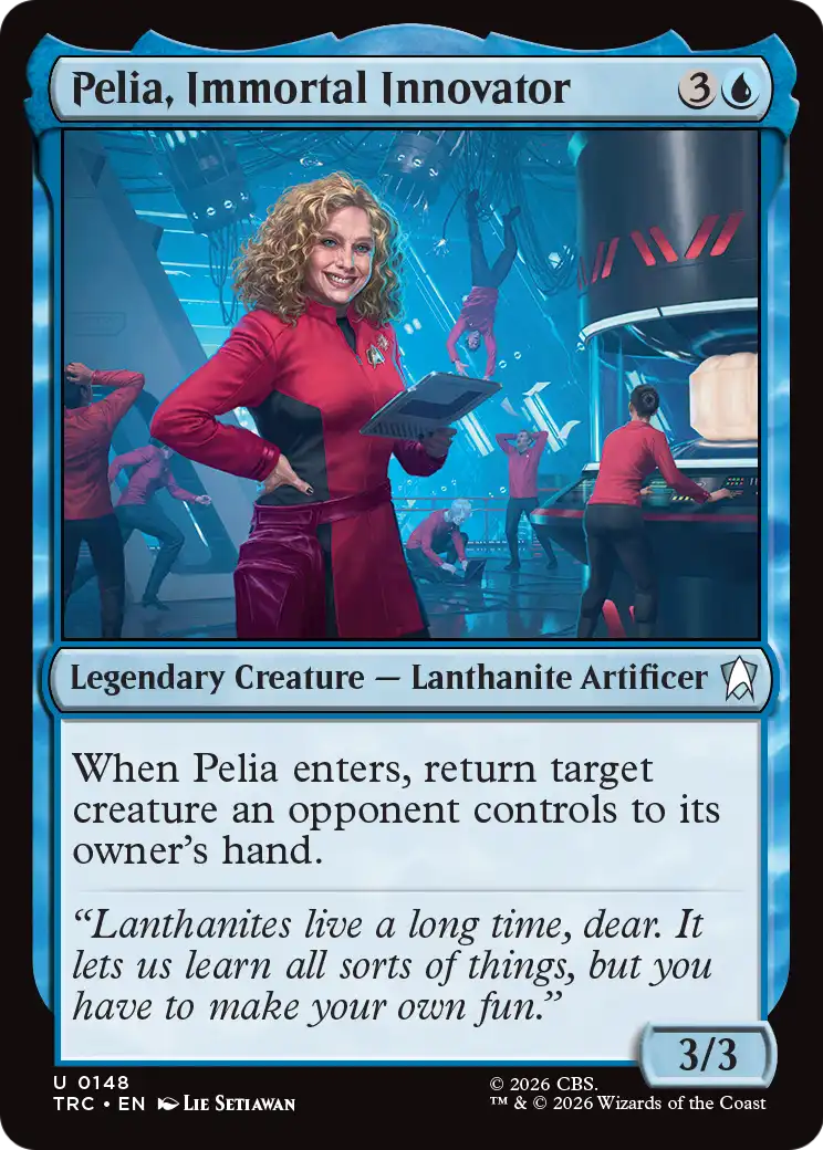 Pelia, Immortal Innovator (TRC) - Surge Foil
