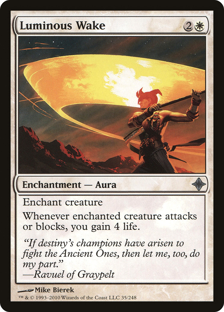 Luminous Wake - Foil