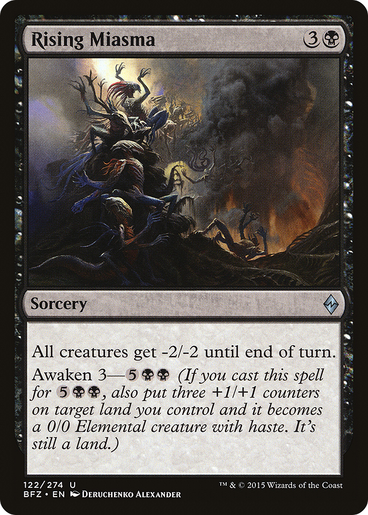 Rising Miasma - Foil