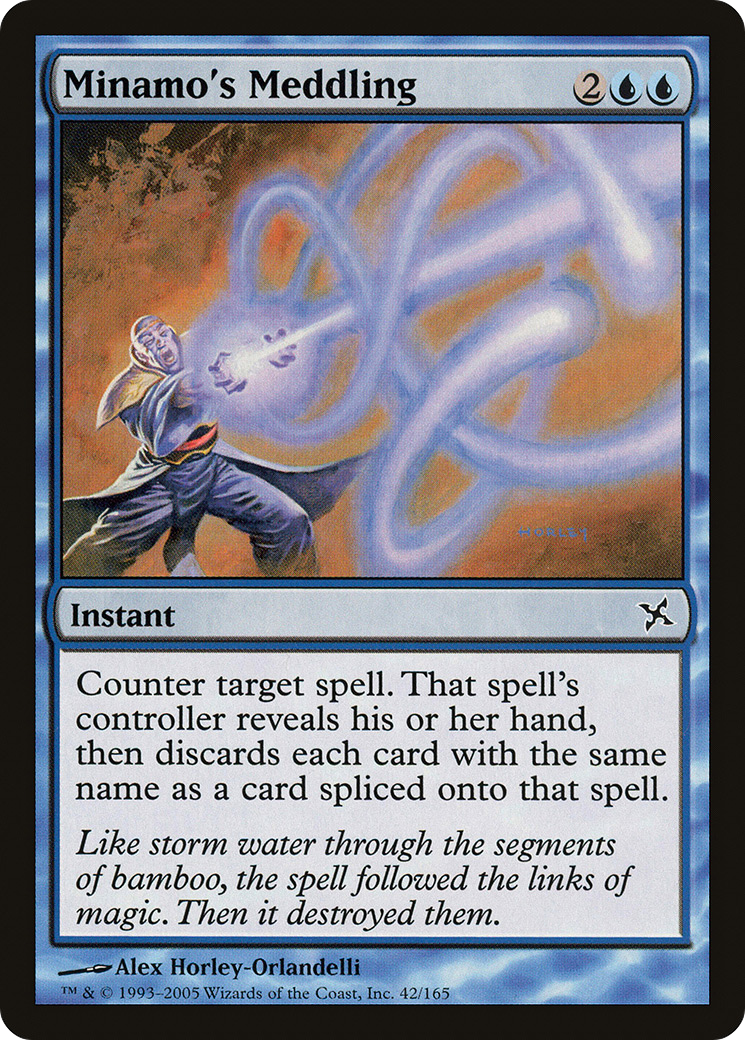 Minamo's Meddling - Foil