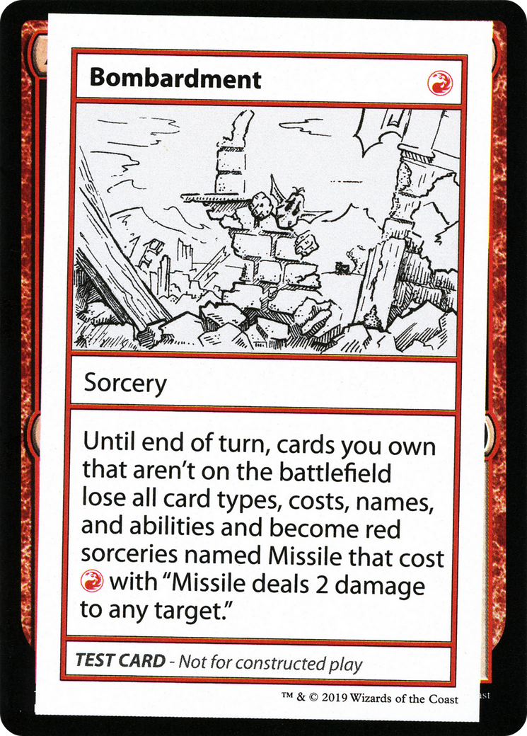 Bombardment (No PW Symbol)