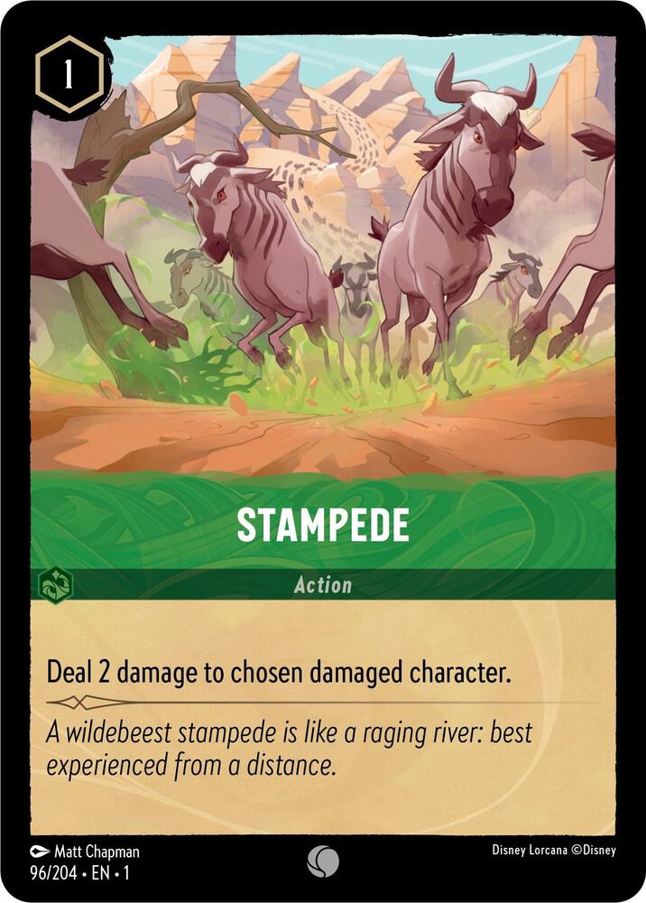 Stampede (0096) - Cold Foil