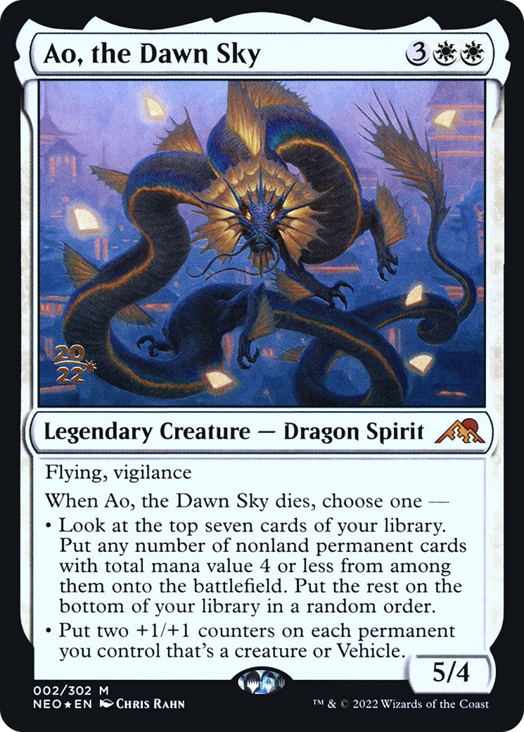 Ao, the Dawn Sky (002) (Prerelease) - Foil
